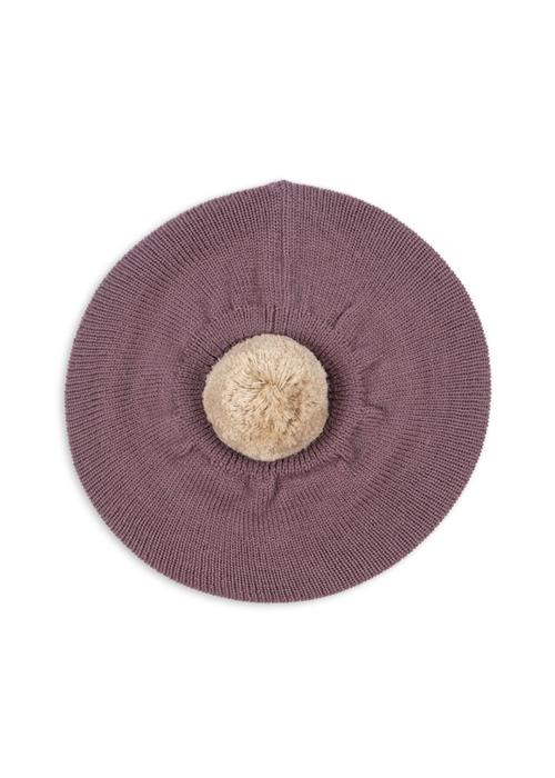 Konges Sløjd Louli Beret Hortensia Louli Beret Hortensia 5-8Y  Lilla  5-8 år  Piger