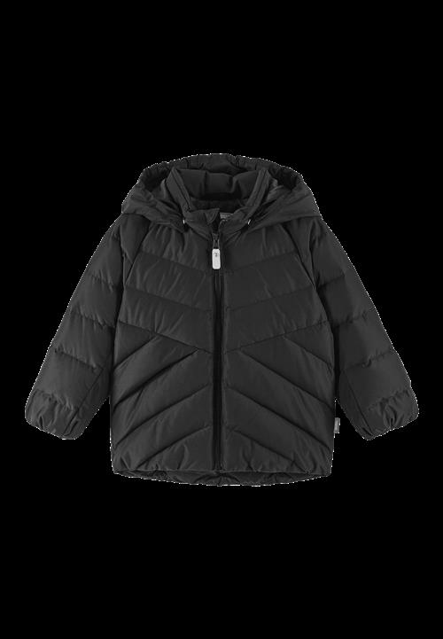 Reima Kupponen Dunjakke Black  Black-80 cm  Sort  80 cm  Piger