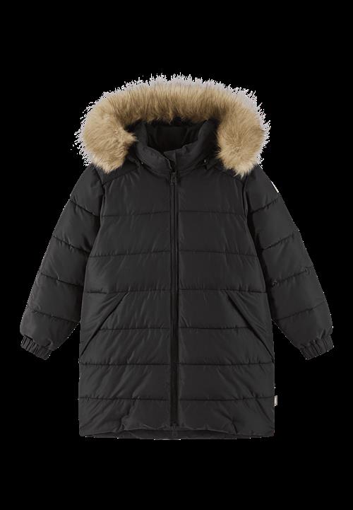 Reima Luvia Vinterjakke Black  Black-134 cm  Sort  134 cm  Piger