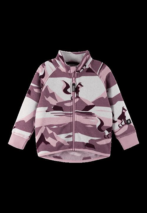 Reima Ornament Fleece-sweater Deep Purple  Deep purple-86 cm  Lilla  86 cm  Drenge, Piger