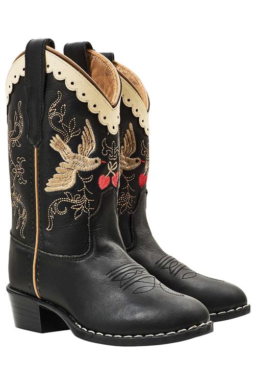 Copenhagen Colors Limited Cowboystøvler Black Dove  Black Dove 31 EU  Sort  31 EU  Piger