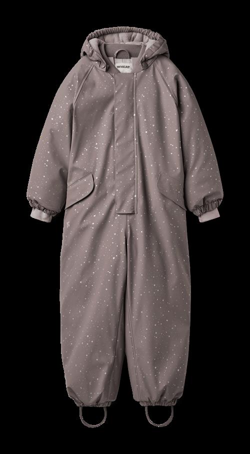 Wheat Ludo Vinter-overtræksdragt Purple Stone Stars Purple Stone Stars 98 cm  Lilla  98 cm  Piger