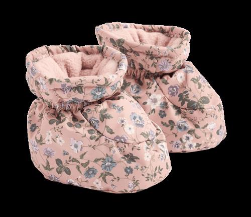 Wheat Fuffa Puffer-støvletter Til Baby Rose Powder Flowers  Rose Powder Flowers 0-3 months  Lyserød  0-3 måneder  Piger