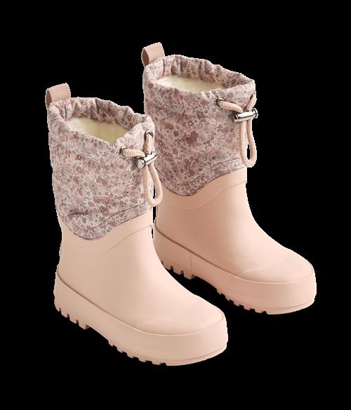 Wheat Drizzle Thermo-snestøvler Rose Dust Flowers  Rose Dust Flowers 33 EU Thermo Lyserød  33 EU  Piger