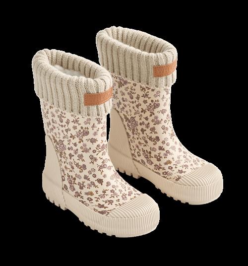 Wheat Wader Termo-gummistøvler Rose Flowers  Rose Flowers 25 EU  Creme  25 EU  Drenge, Piger