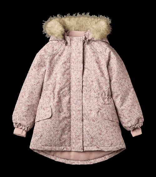 Wheat Mathilde Jakke Rose Dust Flowers Rose Dust Flowers 104 cm  Lyserød  104 cm  Piger