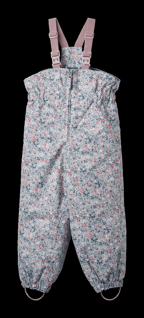Wheat Sal Skibukser Soft Rain Flowers Soft Rain Flowers 92 cm  Blå  92 cm  Piger