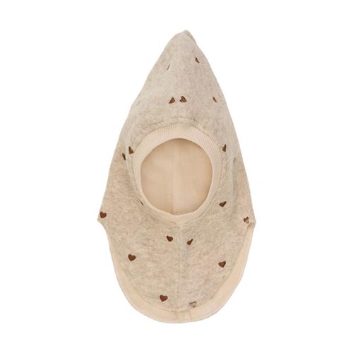 Huttelihut Balaclava I Uld Sand Melange  Sand Melange 52 cm Uld Beige  52 cm  Drenge, Piger