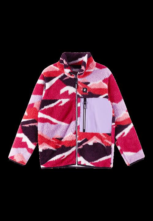 Reima Turilas Sherpa-fleecejakke Pink Rosy Berry  Rosy Berry-116 cm  Lyserød  116 cm  Piger