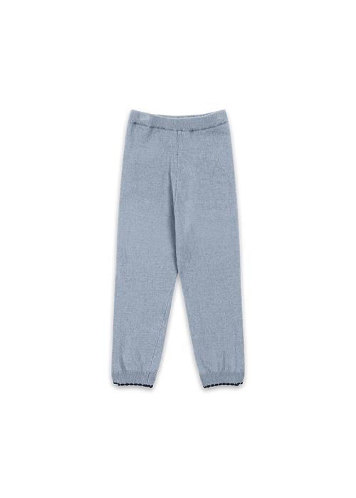 Konges Sløjd Alexa Strikkede Bukser Blue Fog  Blue Fog 5-6 Y  Blå  5-6 år  Piger