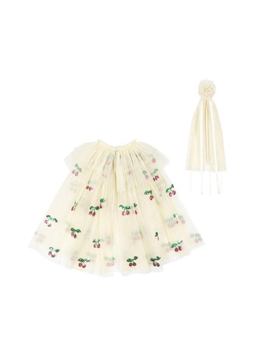 Konges Sløjd Glitter Fe-kostume Glitter  Glitter 5-8 Y  Hvid  5-8 år 3+ Years Piger