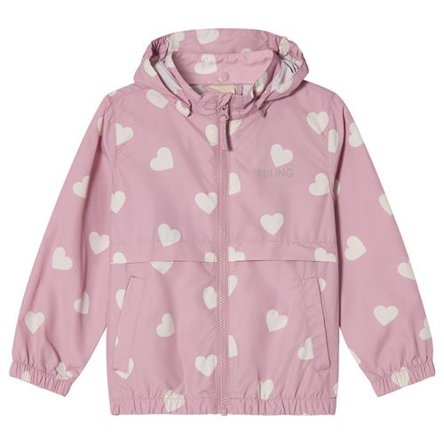 Kuling Simrishamn Vindjakke Pink Hearts Pink Hearts 128 cm  Lyserød  128 cm  Piger