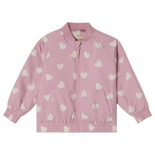 Kuling Vadstena Bomberjakke Pink Hearts Pink Hearts 110 cm  Lyserød  110 cm  Piger