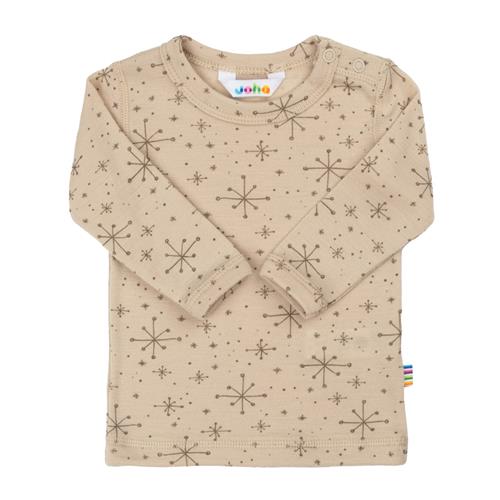 Joha Langærmet Bluse I Uld Beige  Beige-70 cm Uld Beige  70 cm  Piger