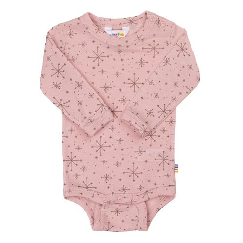 Joha Langærmet Krop I Uld Rosa  Rosa-60 cm Uld Lyserød  60 cm  Piger