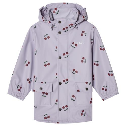 Kuling Orust Regnjakke Violet Cherry Violet Cherry 98/104 cm  Lilla  98/104 cm  Drenge, Piger