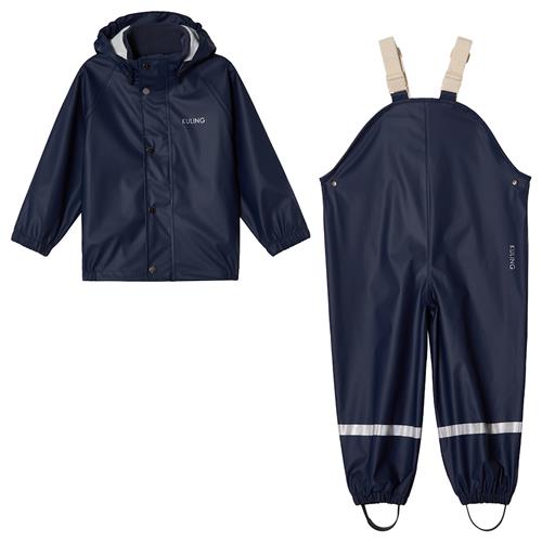 Kuling San Marino Uforet Regnsæt Navy Navy 98/104 cm  Marineblå  98/104 cm  Drenge, Piger