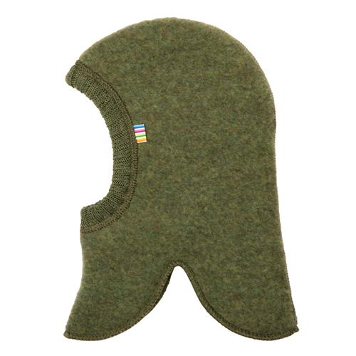 Joha Balaclava I Blød Uld Dark Olive  Dark Olive-37 cm  Grøn  37 cm  Drenge, Piger