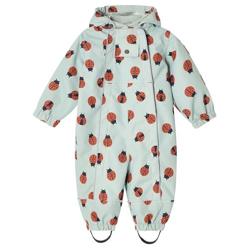 Kuling Milano Overtræksdragt Med Skal Pale Green Ladybug Pale Green Ladybug 92 cm Shell Grøn  92 cm  Drenge, Piger