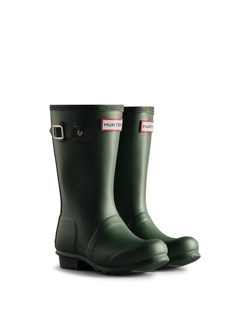 Hunter Junior Originals Gummistøvler Hunter Green  Hunter Green 31 EU  Grøn  31 EU  Drenge, Piger