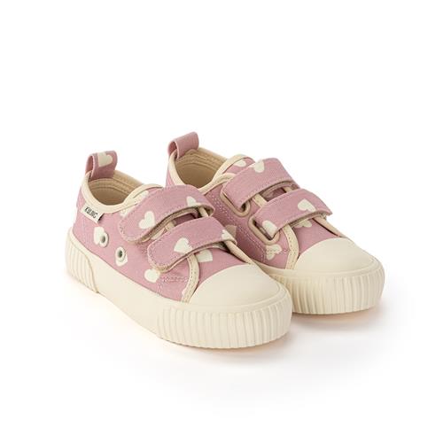 Kuling Madrid Canvas Sneakers Pink Hearts  Pink Hearts 24 EU  Lyserød  24 EU  Piger