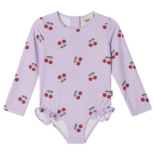 Kuling Antibes UV-badedragt Violet Cherry  Violet Cherry 86/92 cm  Lilla  86/92 cm  Drenge, Piger