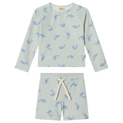 Kuling Rhodes UV-sæt Pale Green Dolphin  Pale Green Dolphin 98/104 cm  Grøn  98/104 cm  Drenge, Piger