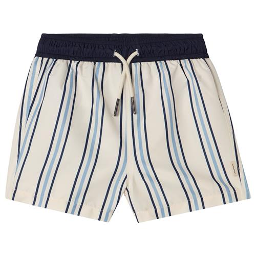 Kuling Strömstad Badeshorts Blue Stripe  Blue Stripe 134/140 cm  Blå  134/140 cm  Drenge, Piger