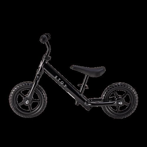 Stoy 10" Løbecykel I Aluminium Black  Black 2-3 Y  Sort  One Size  Drenge, Piger