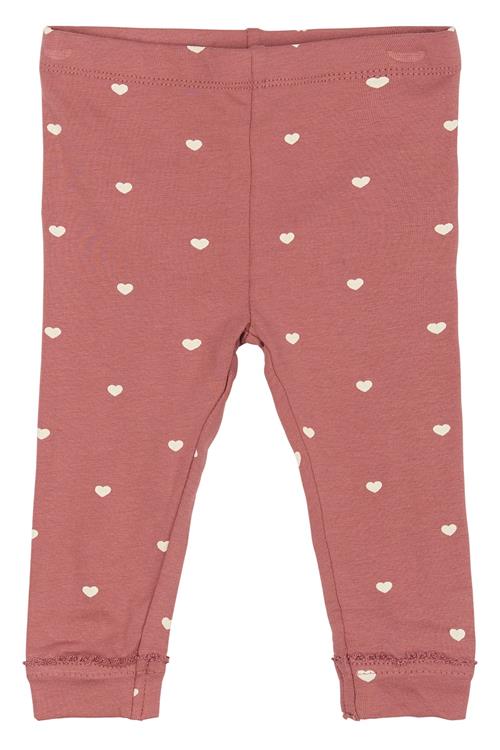 The New Siblings GOTS Nova Leggings Withered Rose  Withered Rose  50 cm  Lyserød  50 cm  Piger