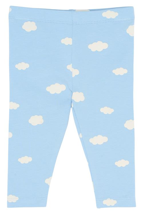 The New Siblings GOTS Paco Leggings Powder Blue  Powder Blue  50 cm  Blå  50 cm  Drenge