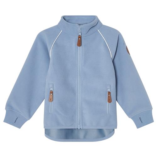 Kuling Livigno Vindfleece-jakke Dove Blue  Dove Blue 134 cm  Blå  134 cm  Drenge, Piger
