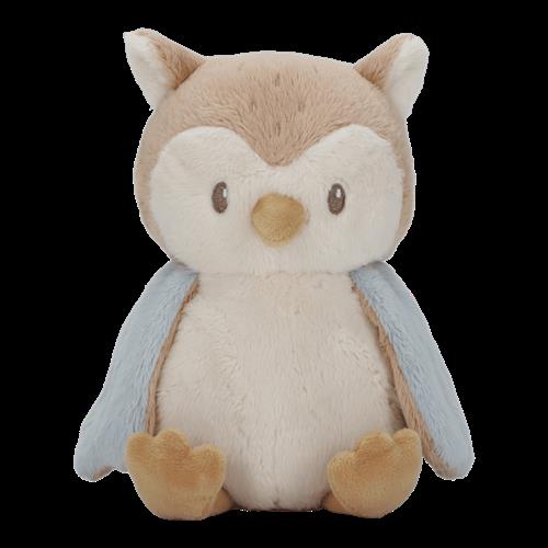 Little Dutch Owl Plysdyr Forest Friends  Blue-One Size  Blå  One Size  Drenge, Piger