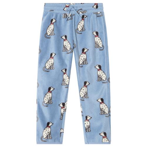 Kuling Northpole Fleece-bukser Dove Blue Dalmatian Dove Blue Dalmatian 134/140 cm  Blå  134/140 cm  Drenge, Piger