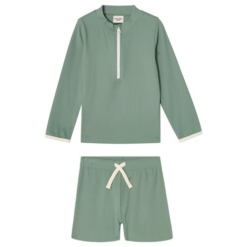 Kuling Madagaskar UV-sæt Bay Green  Bay Green 122/128 cm  Grøn  122/128 cm  Drenge, Piger
