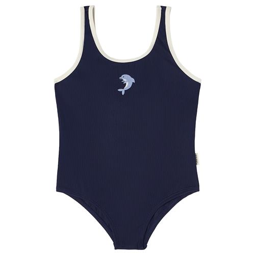 Kuling Milos UV-badedragt Navy  Navy 98/104 cm  Marineblå  98/104 cm  Drenge, Piger