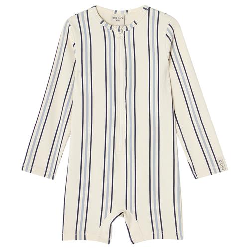 Kuling Paros UV-dragt Blue Stripe  Blue Stripe 122/128 cm  Blå  122/128 cm  Drenge, Piger