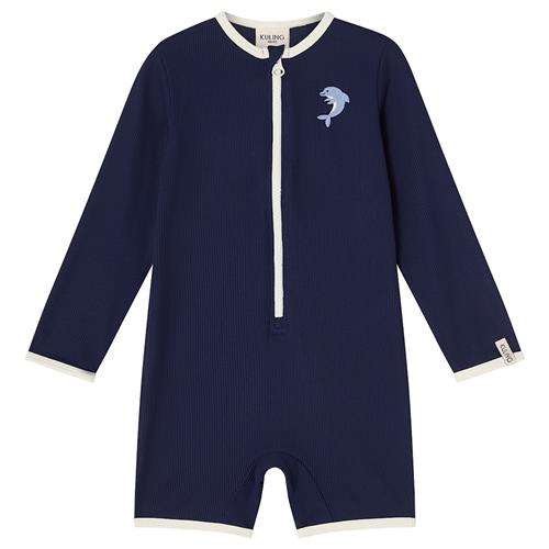 Kuling Paros UV-dragt Navy  Navy 98/104 cm  Marineblå  98/104 cm  Drenge, Piger