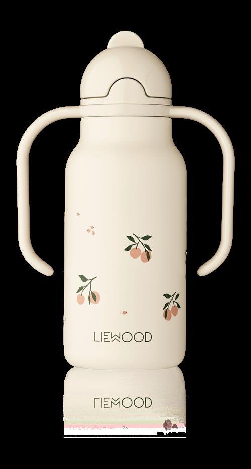 Liewood Kimmie Vandflaske 250 Ml Peach / Sea Shell  Peach / Sea Shell-One Size  Beige  One Size 2+ Years Drenge, Piger