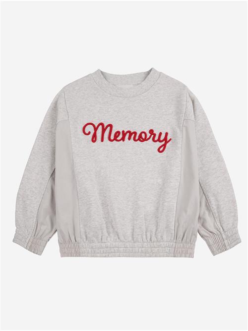 Bobo Choses Memory Sweatshirt Offwhite  Offwhite-8-9 Y  Hvid  8-9 år  Piger