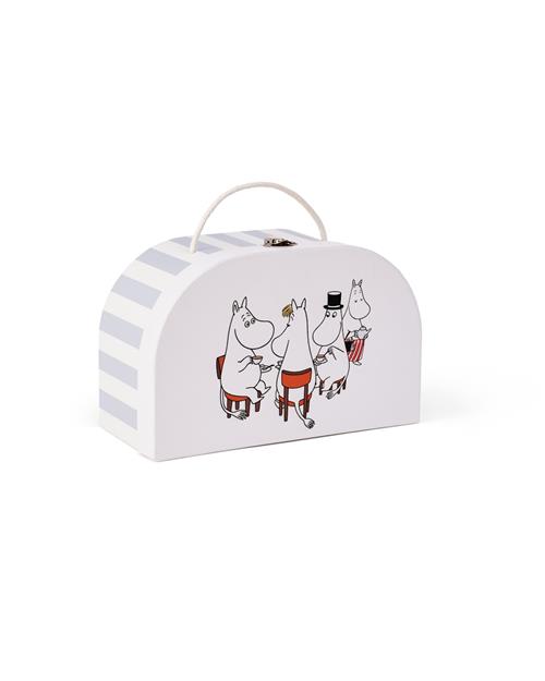 Kid's Concept Moomin Kuffert Light Blue White  Light Blue White One Size  Blå  One Size  Drenge, Piger