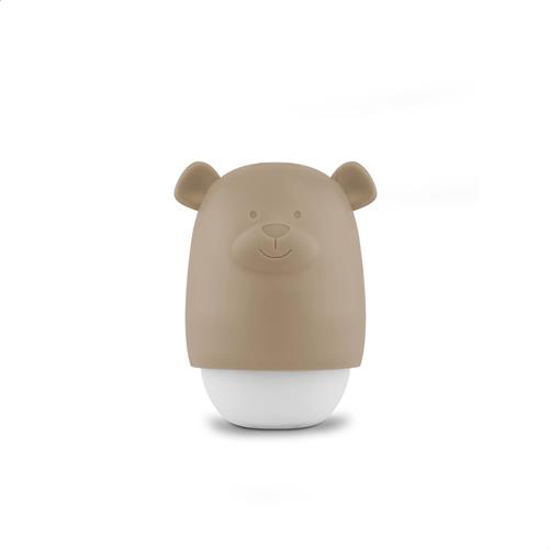Zazu Benny The Bear Natlys Taupe  Taupe-One Size  Beige  One Size  Drenge, Piger