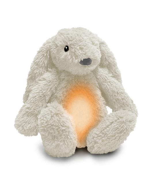 Zazu Ro The Rabbit Natlys Og Lydmaskine White  White-One Size  Hvid  One Size  Drenge, Piger