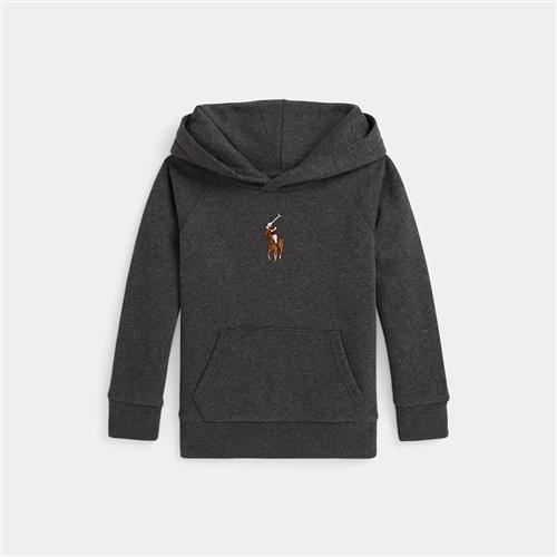 Ralph Lauren Fleece-hættetrøje Windsor Heather  Windsor Heather 94-100cm  Sort  94-100 cm  Piger
