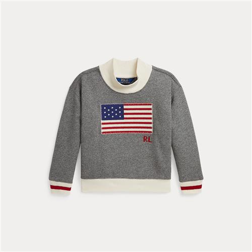 Ralph Lauren Sweatshirt Vintage Pepper Heather  Vintage Pepper Heather 109-116cm  Grå  109-116 cm  Piger