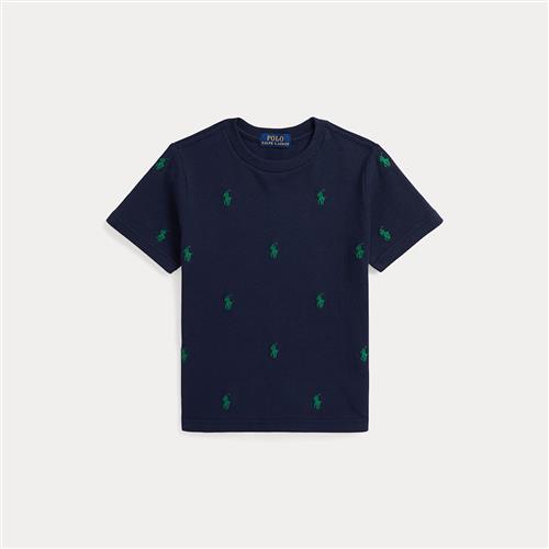 Ralph Lauren Polo Pony T-shirt I Mesh Refined Navy  Refined Navy 94-100cm  Marineblå  94-100 cm  Drenge