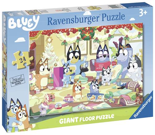 Ravensburger Ravensburger Kæmpe Gulvpuslespil - Jul Mix  Mix-Onesize  Blå  One Size 3+ Years Drenge, Piger