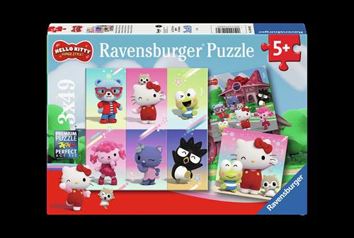 Ravensburger Ravensburger Hello Kitty Super Style Puslespil Mix  Mix-Onesize  Grøn  One Size  Drenge, Piger