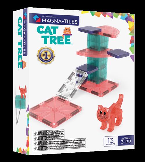 Magna-Tiles Cat Tree Byggeklodser 13 Stk. Multi  Multi-3-6 Y  Hvid  One Size 3+ Years Drenge, Piger