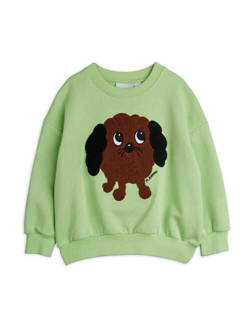 Mini Rodini Doggie Sweatshirt Green  Green 116/122 cm  Grøn  116/122 cm  Drenge